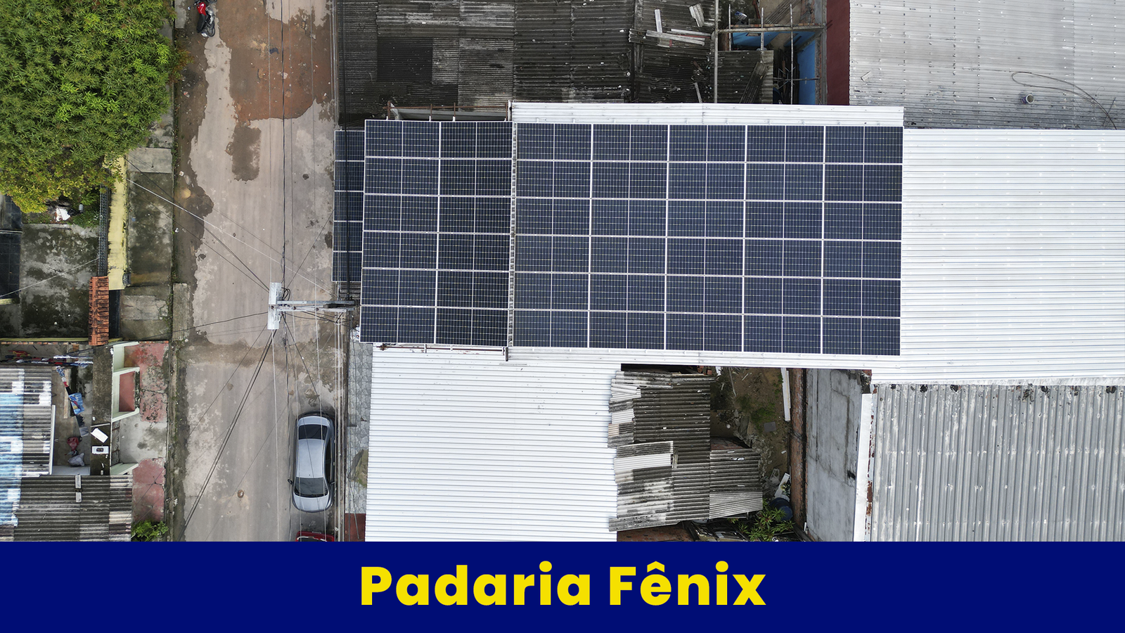 Padaria Fênix com energia solar